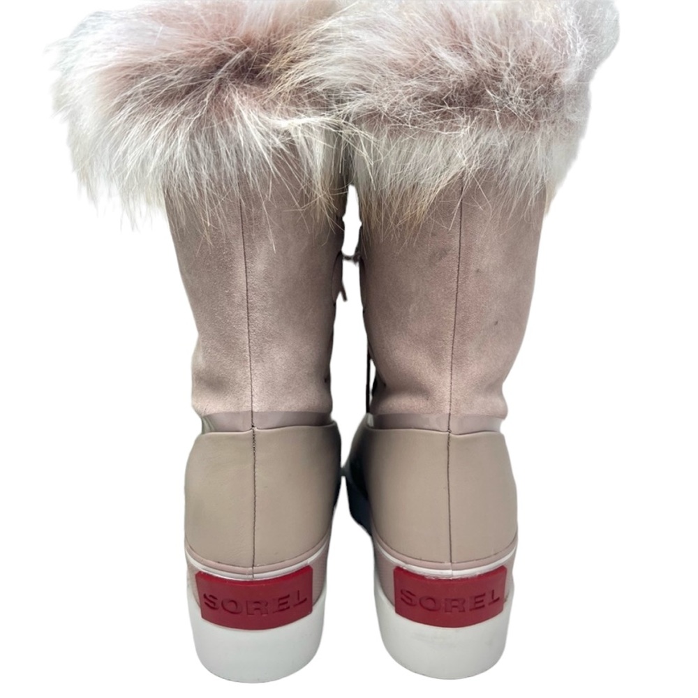 SOREL Joan of Arctic Next Faux Fur Waterproof Boot size 10 - Picture 12 of 13